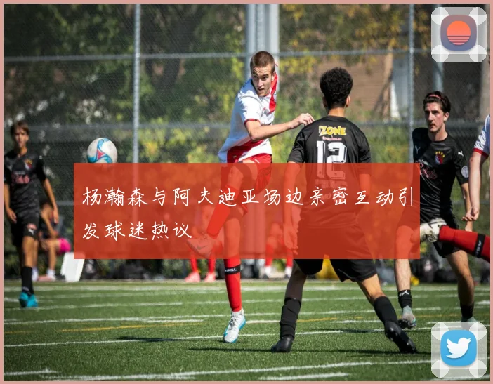 杨瀚森与阿夫迪亚场边亲密互动引发球迷热议